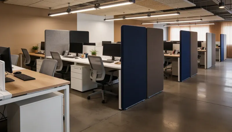 Open-space отдела продаж — проект акустики и звукоизоляции ефрекорд
